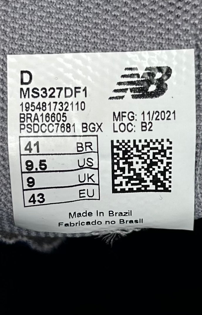 41 - New Balance 327 Grey And Blue
