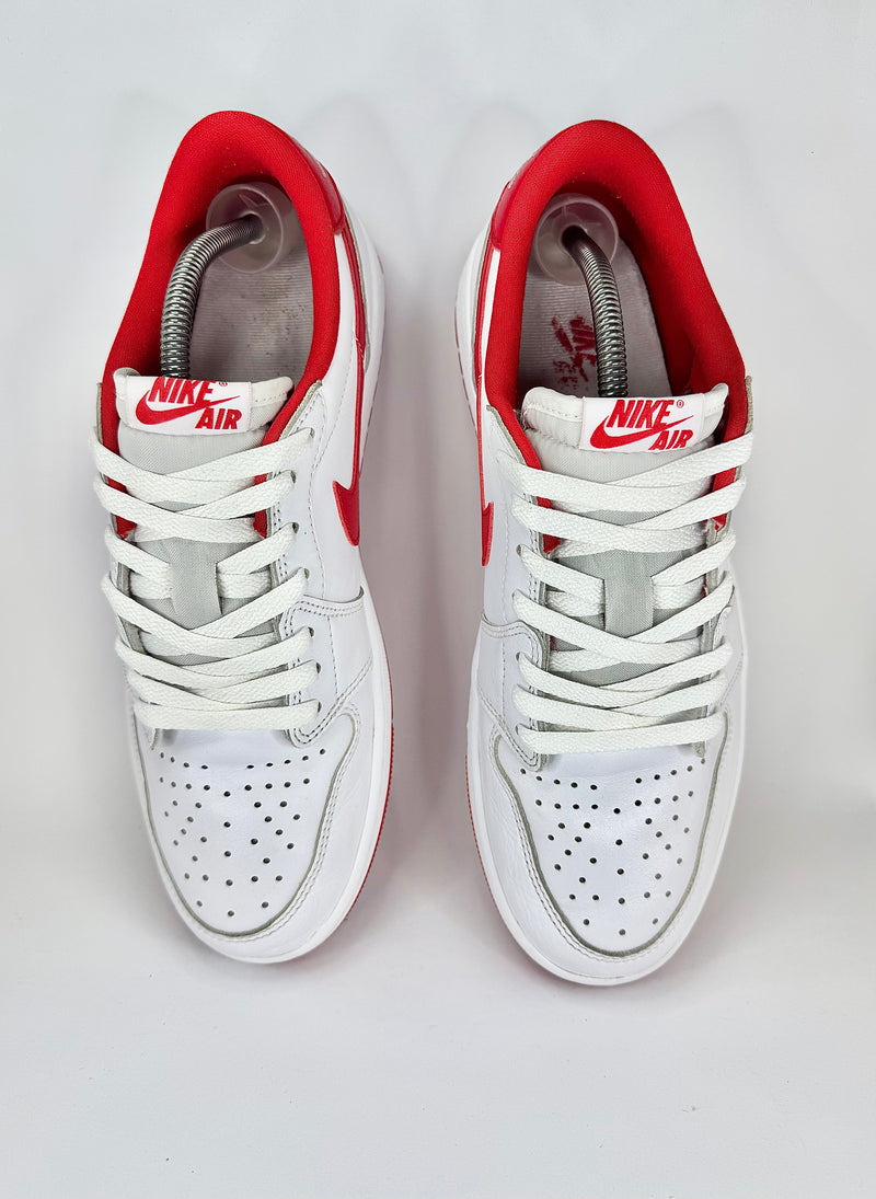43 - Nike Air Jordan 1 Low White Red