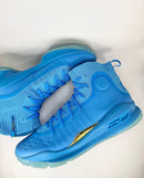 43 - Under Armour Curry 4 Retrô Flooded Capri Blue
