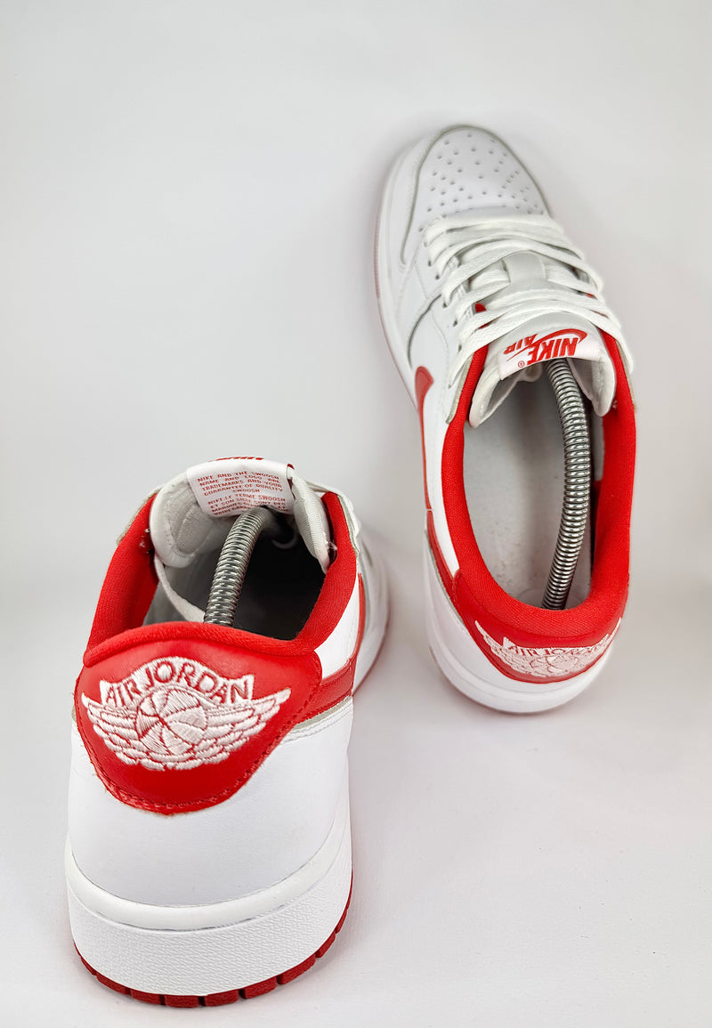 43 - Nike Air Jordan 1 Low White Red