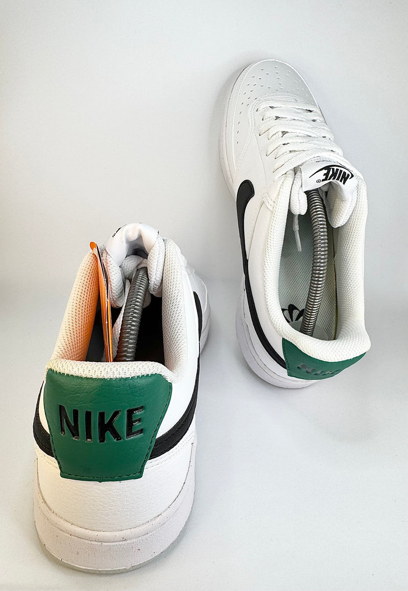 42 - Nike Court Vision Low White Black Green