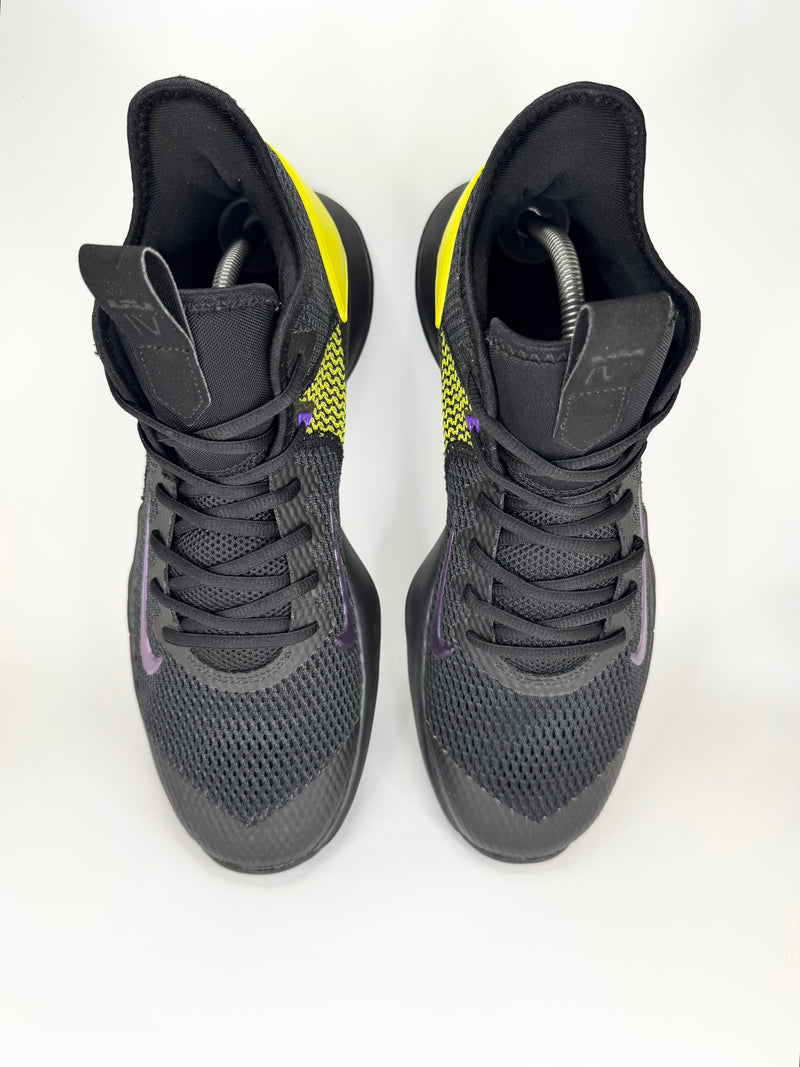 43 - Nike LeBron Witness 4 IV Black Yellow Purple