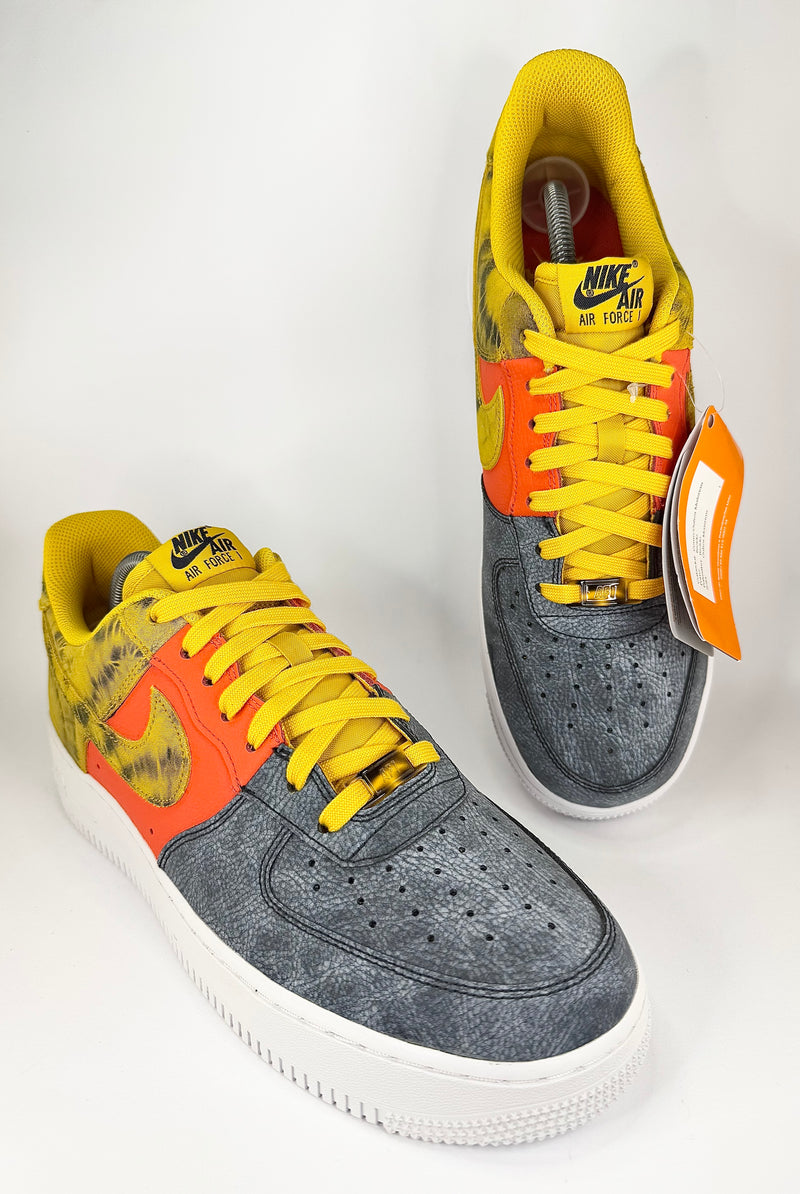 41 - Nike Air Force 1 Low Tie Dye Dark Sulphur