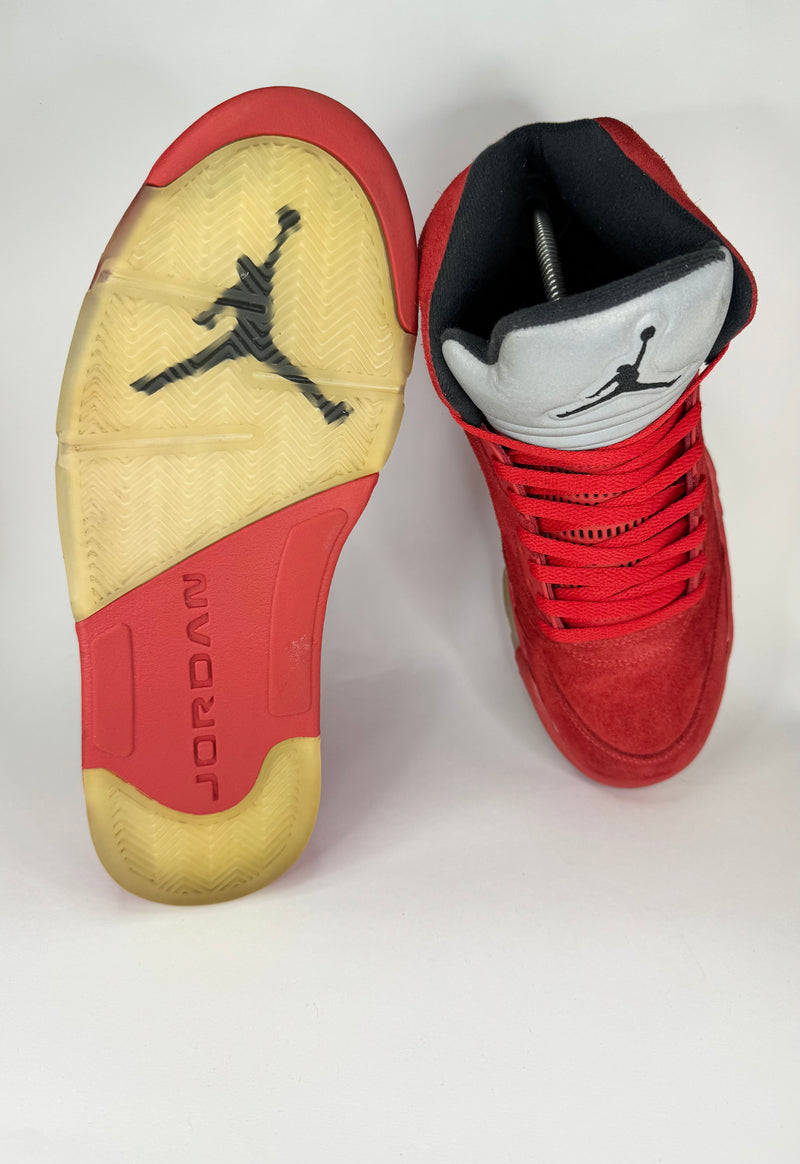41 - Nike Air Jordan 5 Retro Red Suede (2017)