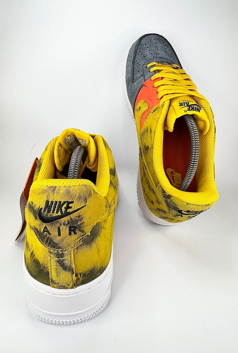 41 - Nike Air Force 1 Low Tie Dye Dark Sulphur