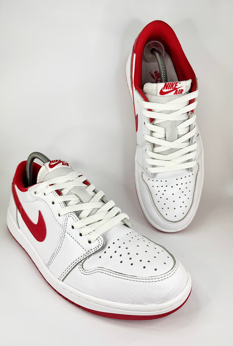43 - Nike Air Jordan 1 Low White Red