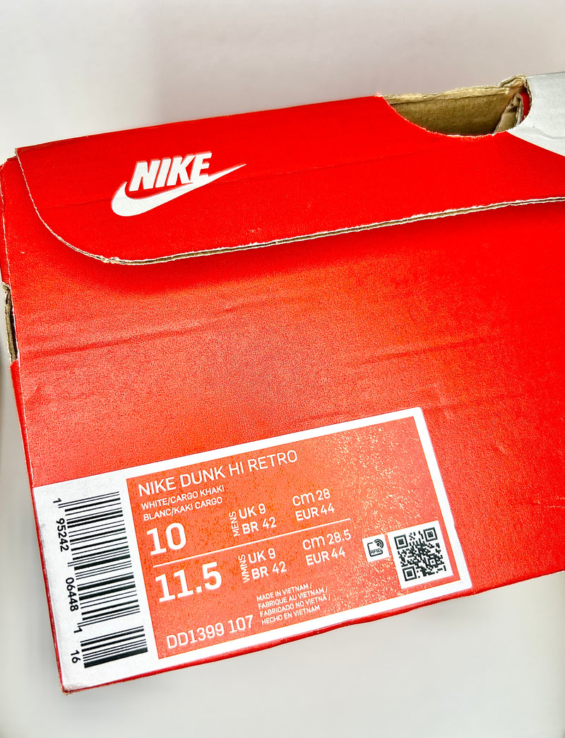 42 - Nike Dunk High Championship Khaki