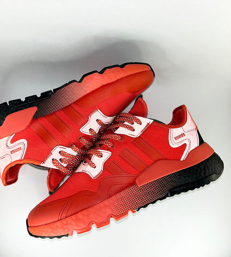 41 - Adidas Nite Jogger Red Core Black
