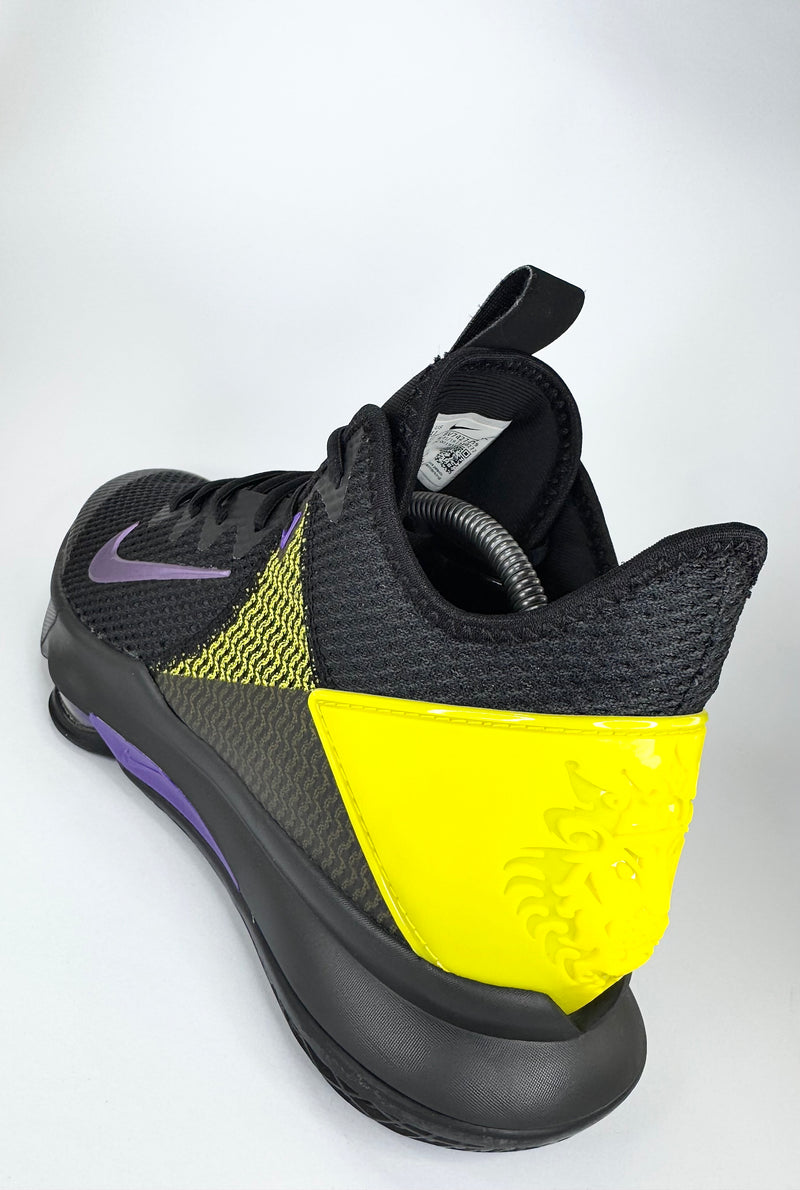 43 - Nike LeBron Witness 4 IV Black Yellow Purple