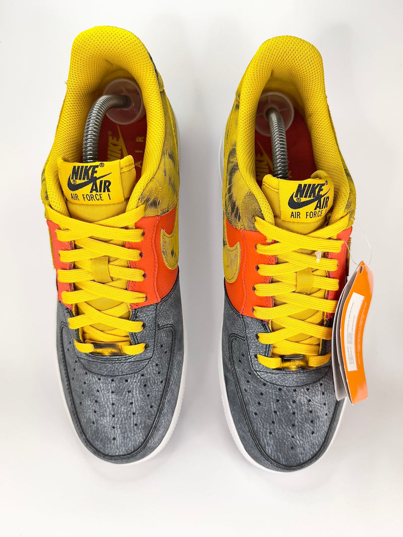 41 - Nike Air Force 1 Low Tie Dye Dark Sulphur