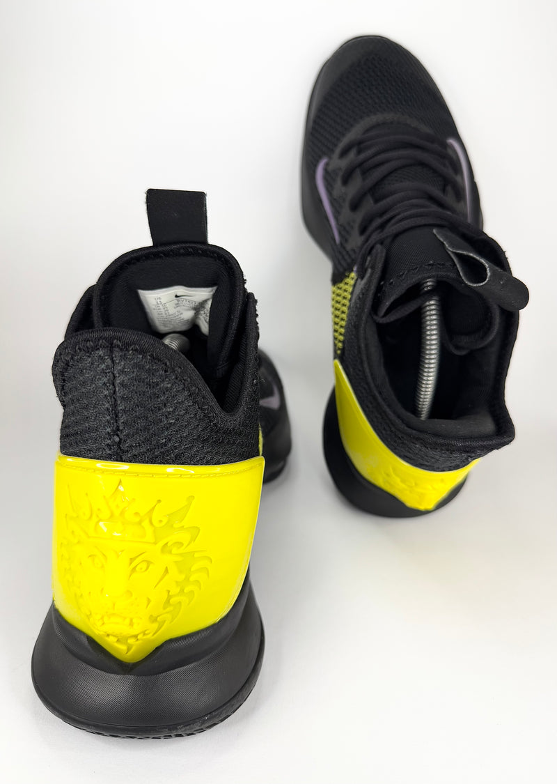 43 - Nike LeBron Witness 4 IV Black Yellow Purple