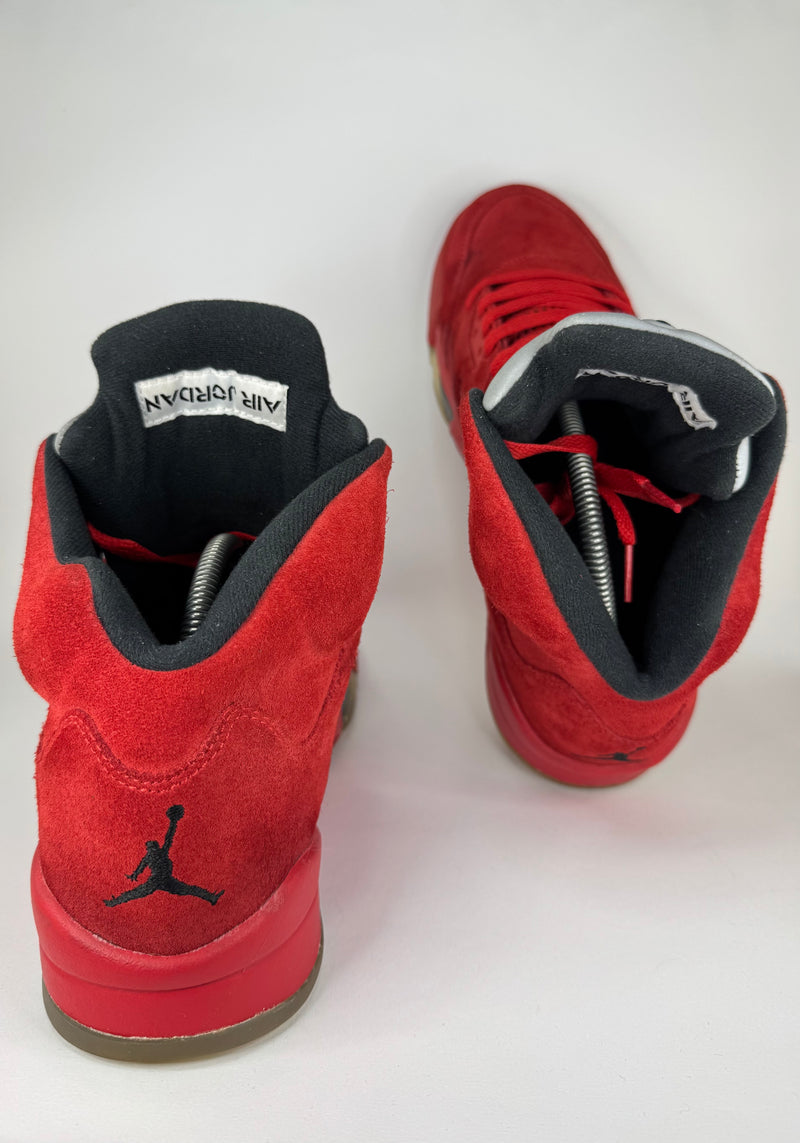 41 - Nike Air Jordan 5 Retro Red Suede (2017)