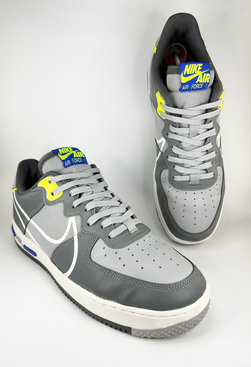 43 - Nike Air Force 1 React Wolf Grey