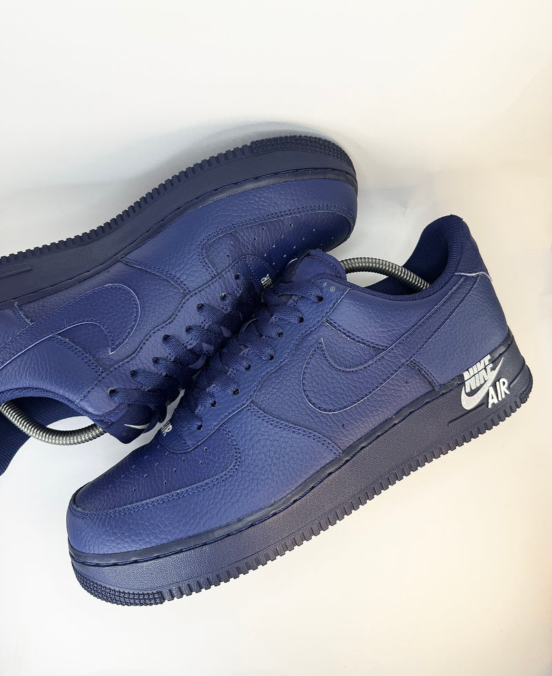 42 - Nike Air Force 1 Low 07 Leather Eblem Pack Blue