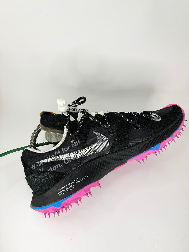 38 - Off-White x Nike Zoom Terra Kiger 5 Black