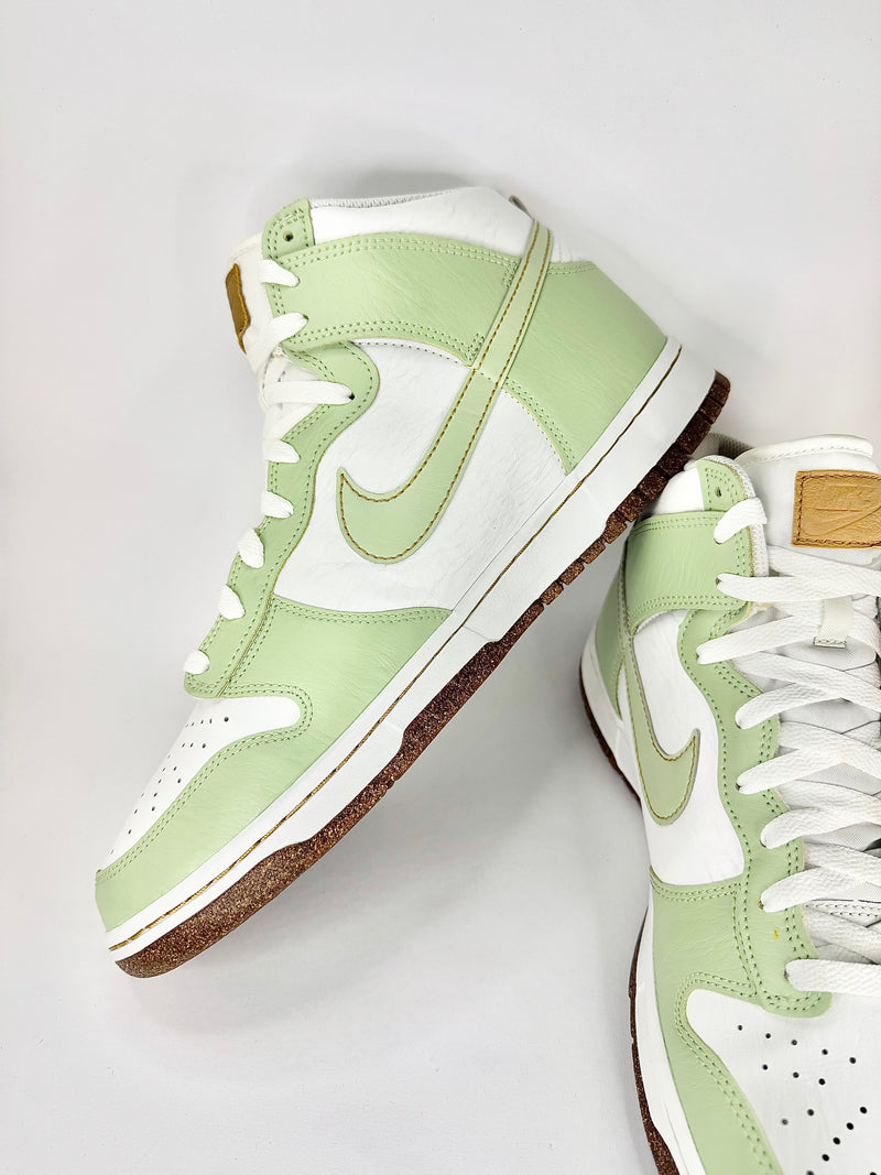 44 - Nike Dunk High SE Inspected By Swoosh Honeydew Men's