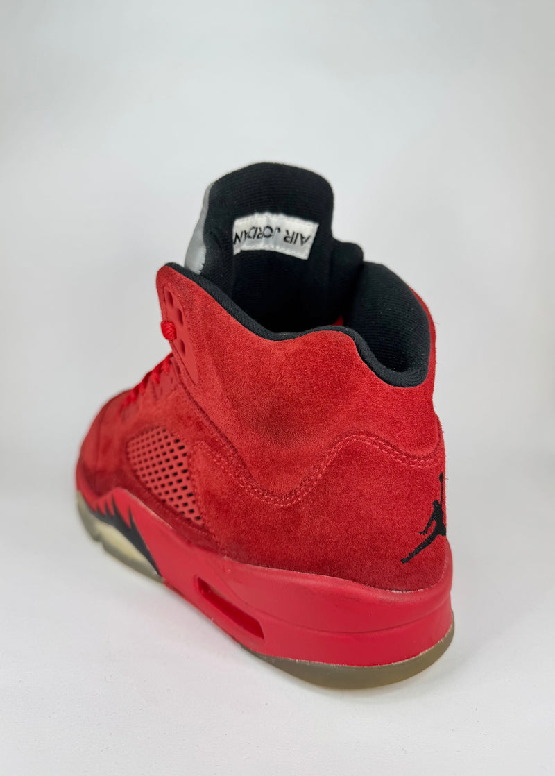 41 - Nike Air Jordan 5 Retro Red Suede (2017)