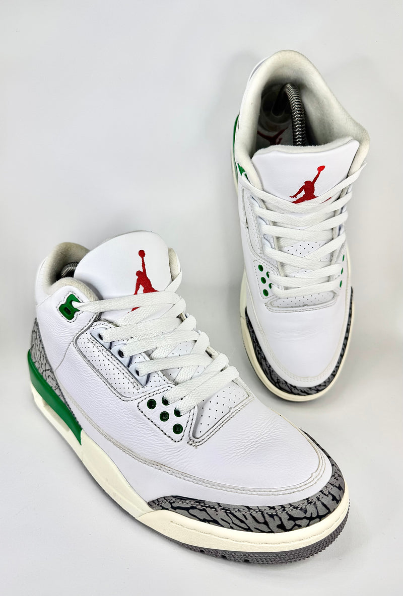 39 - Nike Air Jordan 3 Lucky Green
