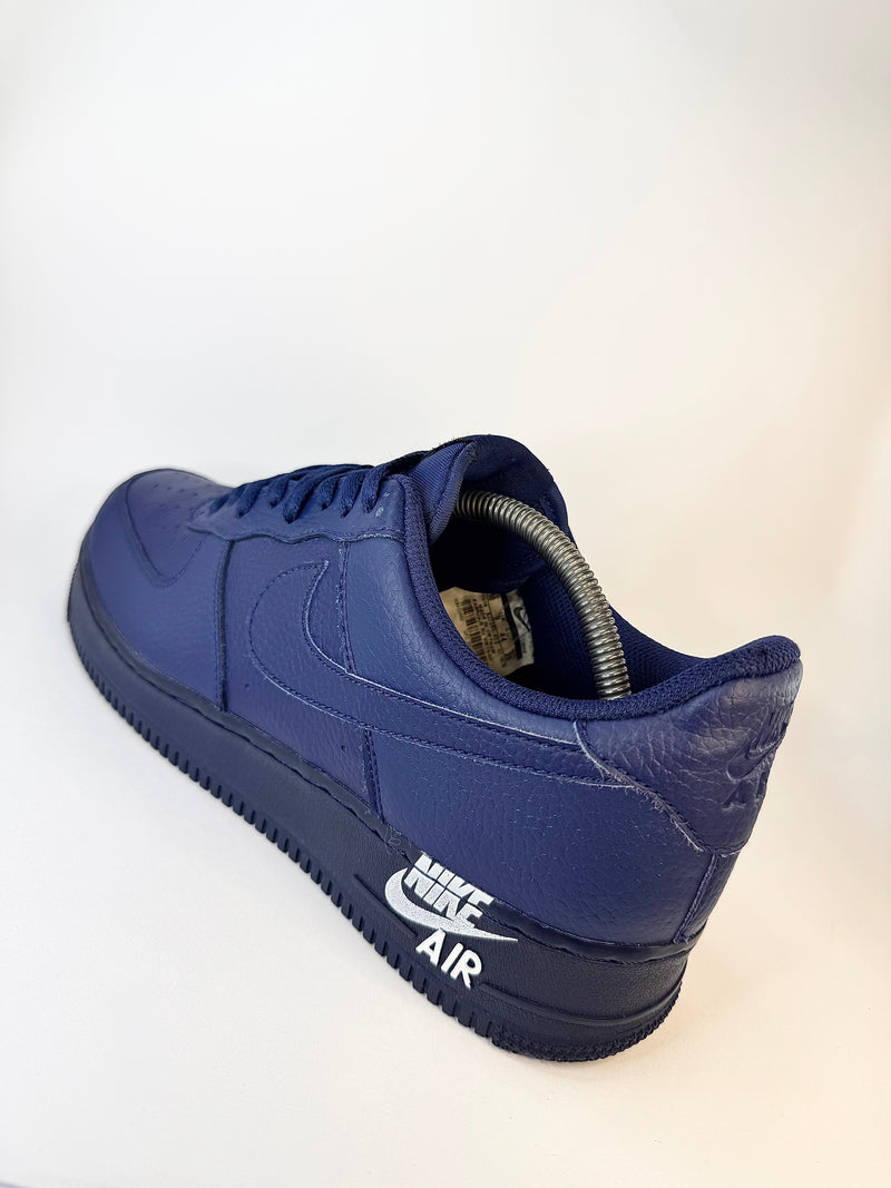42 - Nike Air Force 1 Low 07 Leather Eblem Pack Blue