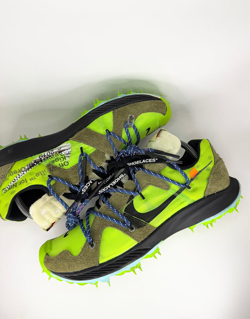 40 - Off-White x Nike Zoom Terra Kiger 5 Green