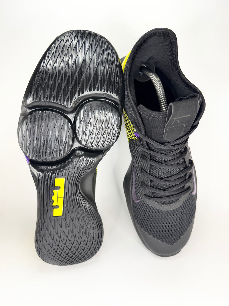 43 - Nike LeBron Witness 4 IV Black Yellow Purple