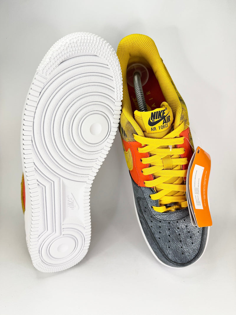41 - Nike Air Force 1 Low Tie Dye Dark Sulphur